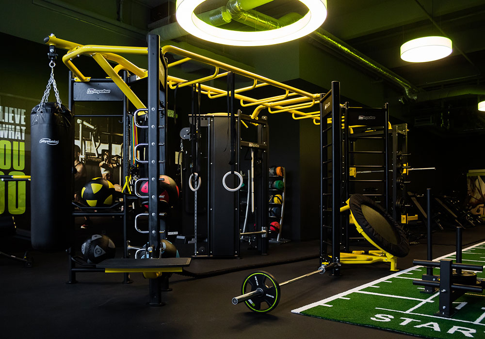 Functional area at EASYFITNESS Lübeck-Dänischburg