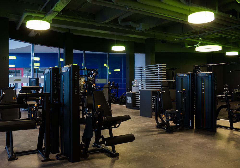 Machine area at EASYFITNESS Lübeck-Dänischburg